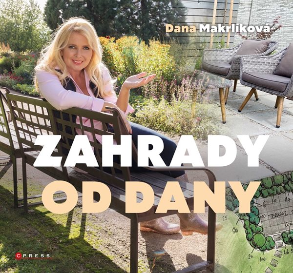 Zahrady od Dany - Dana Makrlíková - 24x22 cm, Sleva 80%