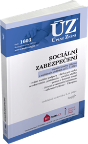 &#218;Z 1603 - Soci&#225;ln&#237; zabezpečen&#237; 2024
