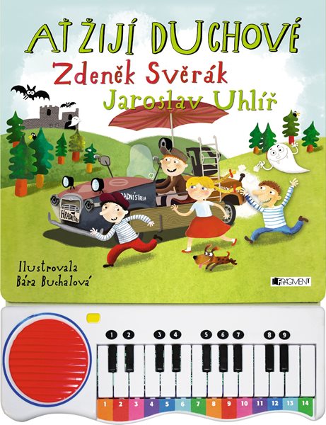 Ať žijí duchové – zpívání s piánkem - Jaroslav Uhlíř, Zdeněk Svěrák - 25x30