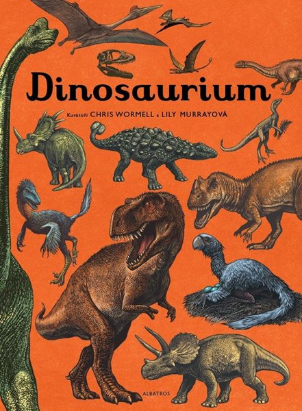 Dinosaurium - Lily Murray - 28x30 cm, Sleva 80%