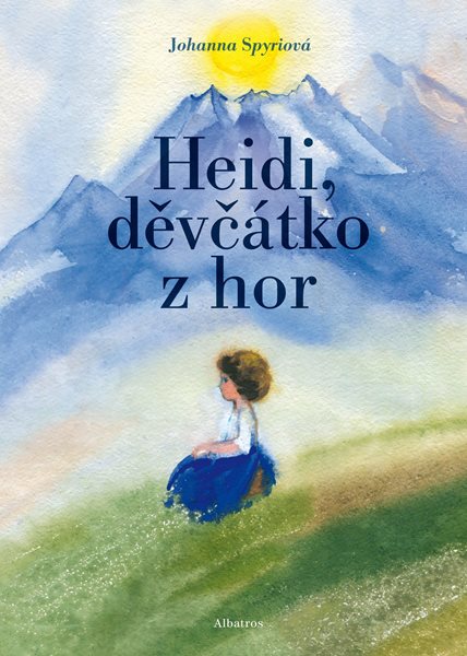 Heidi, děvčátko z hor - Johanna Spyriová - 17x24 cm