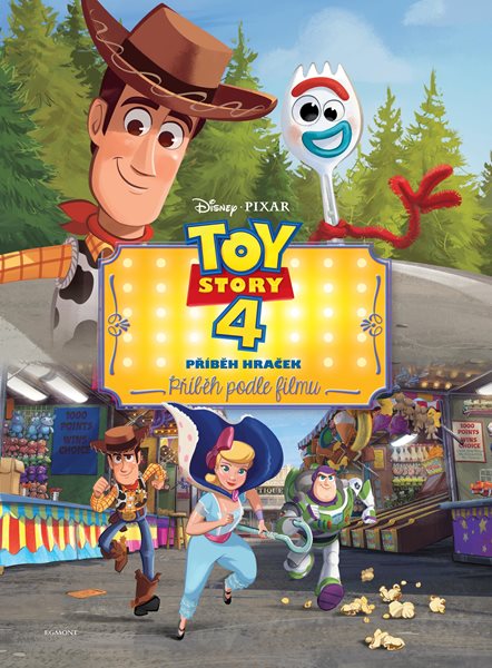 Levně Toy Story 4: Příběh hraček - Příběh podle filmu - kolektiv - 216 x 285 mm