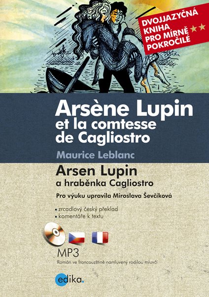 Arsen Lupin a hraběnka Cagliostro - Maurice Leblanc - 15x21 cm