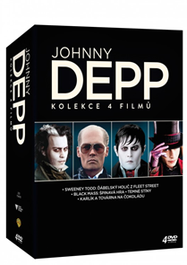 Johnny Depp kolekce 4 DVD