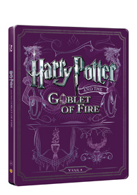 Harry Potter a ohnivý pohár Blu-ray +DVD bonus - steelbook