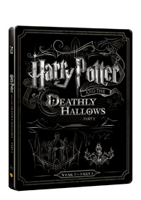 Harry Potter a Relikvie smrti - část 2. Blu-ray +DVD bonus - steelbook