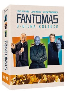 Kolekce Fantomas 3 DVD