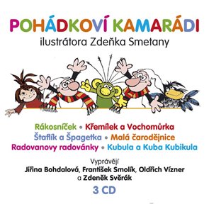 Pohádkoví kamarádi Zdeňka Smetany 3 CD