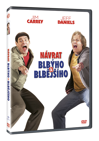 DVD Návrat blbýho a blbějšího - Bobby Farrelly, Peter Farrelly - 13x19 cm, Sleva 30%