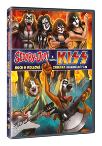 DVD Scooby-Doo a skupina Kiss