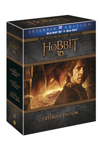 Hobit kolekce 1.-3. - prodloužené verze Blu-ray 2D + 3D