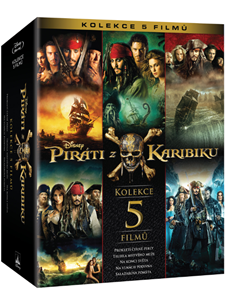 Piráti z Karibiku kolekce 1.-5. Blu-ray