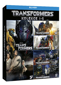 Transformers kolekce 1-5 Blu-ray
