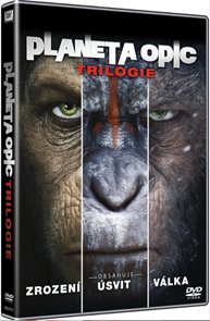3 DVD Planeta opic Trilogie
