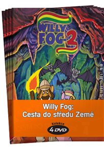 Willy Fog: Cesta do středu Země kolekce 4 DVD