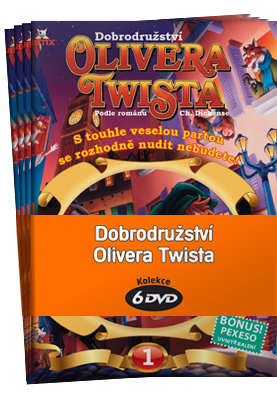 Dobrodružství Olivera Twista kolekce 6 DVD