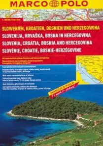Chorvatsko, Slovinsko, Bosna a Hercegovina - autoatlas MarcoPolo - 1:300t