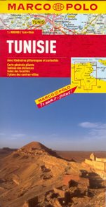 Tunisko - mapa MP 1:800t