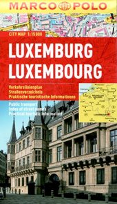 Luxemburg - městský kapesní plán 1: 15 tis.