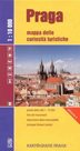 Praha 1:10 000 - mapa turistických zajímavostí - italská verze