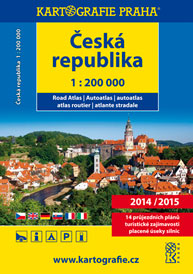 Autoatlas Česká republika 2014/2015 1: 200 tis.