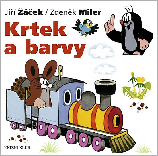 Krtek a barvy - leporelo - Miler Zdeněk - 19x19