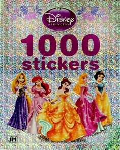 1000 samolepek Disney Princezny