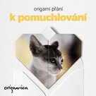 Origami přání - Miluji kočky (kotě)