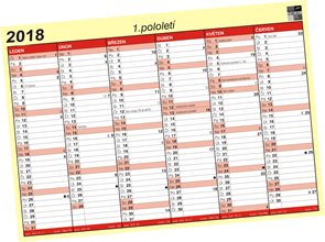 BOBO Kalendář lístkový A5 2018