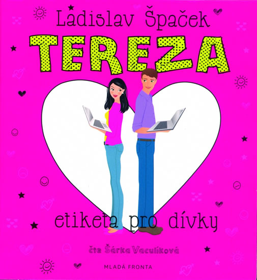 CD Tereza - Etiketa pro dívky - Špaček Ladislav - 13x14 cm, Sleva 11%