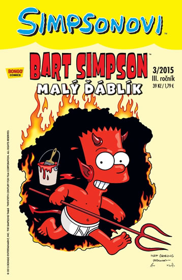 Levně Simpsonovi - Bart Simpson 03/15 - Malý ďáblík - Groening Matt