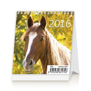 Kalendář stolní 2016 - Mini Horses