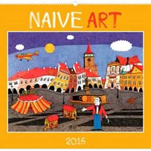 Kalendář nástěnný 2016 - Naivní umění,  48 x 46 cm