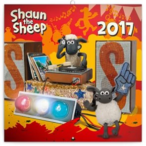 Kalendář poznámkový 2017 - Ovečka Shaun