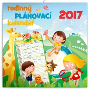 Kalendář 2017 - Rodinný plánovací