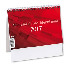 STIL Kalendář stolní 2017 - MINI/Čtrnáctidenní