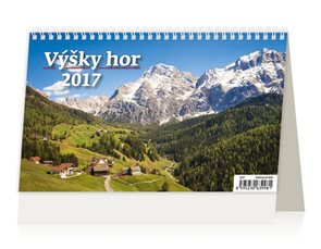 Kalendář stolní 2017 - Výšky hor