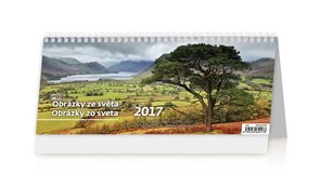 Kalendář stolní 2017 - Obrázky ze světa