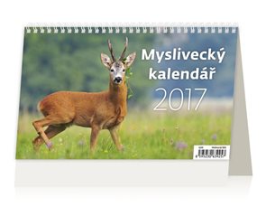 Kalendář stolní 2017 - Myslivecký kalendář 22,6x13,9 cm