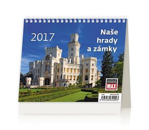 Kalendář stolní 2017 - MiniMax/Naše hrady a zámky