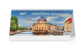 Kalendář stolní 2017 - Města Evropy