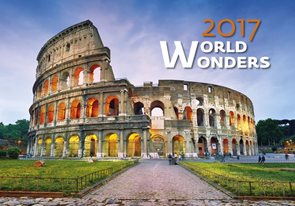 World Wonders kalendář nástěnný 2017