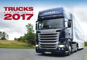 Trucks kalendář nástěnný 2017