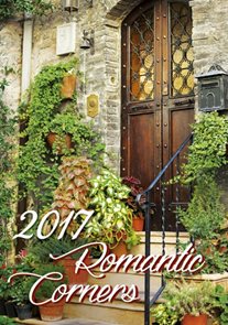 Romantic Corners kalendář nástěnný 2017