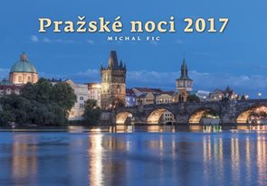 Pražské noci kalendář nástěnný 2017