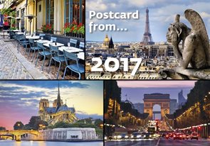 Postcard from ... kalendář nástěnný 2017