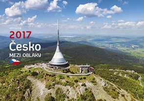 Česko mezi oblaky kalendář nástěnný 2017