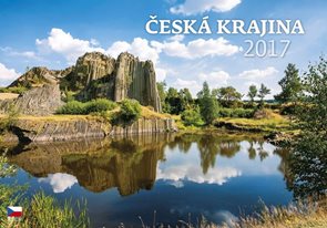 Česká krajina kalendář nástěnný 2017