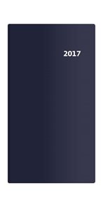 Diář 2017 - Torino/kapesní/čtrnáctidenní - modrá