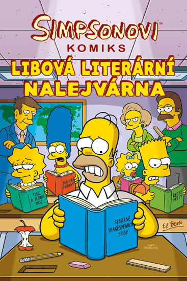Simpsonovi Libová literární nalejvárna - Groening Matt